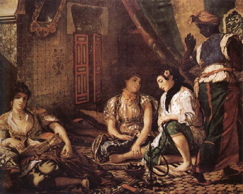 Eugene Delacroix Women of Aleigers France oil painting art